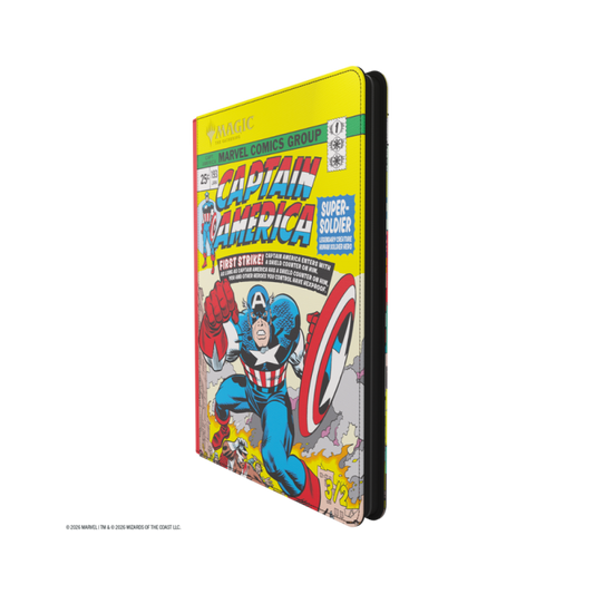 Gamegenic - Magic: The Gathering - Zip-Up Album 18-Pocket - Captain America/Black Panther