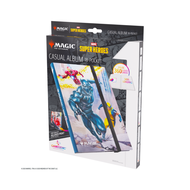 Gamegenic - Magic: The Gathering - Casual Album 18-Pocket - Marvel Super Heroes
