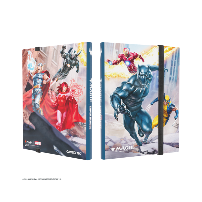 Gamegenic - Magic: The Gathering - Casual Album 18-Pocket - Marvel Super Heroes