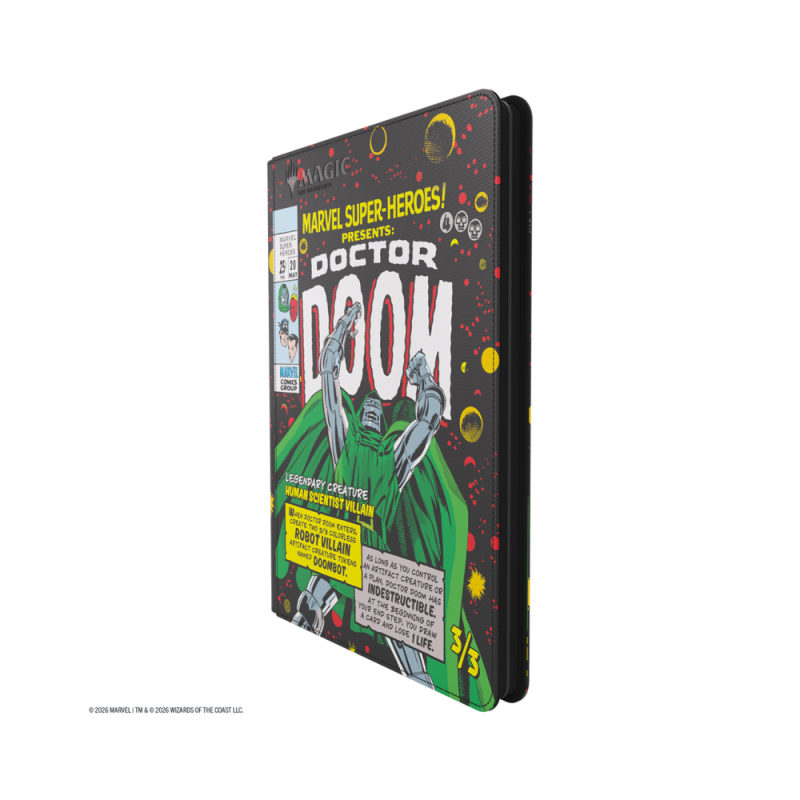 Gamegenic - Magic: The Gathering - Zip-Up Album 18-Pocket - Doctor Doom