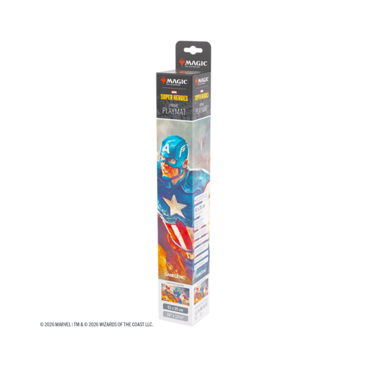 Gamegenic - Magic: The Gathering - Prime Playmat - Captain America, Super Soldier