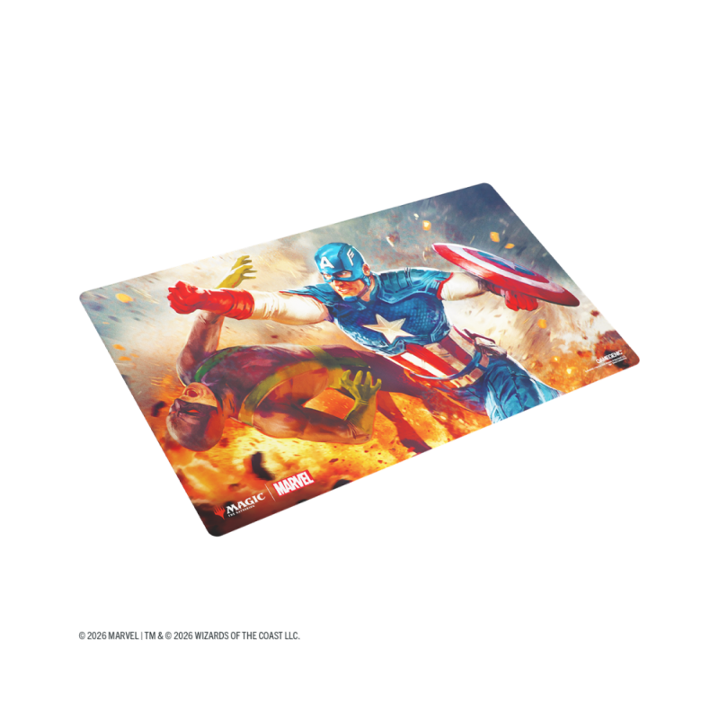 Gamegenic - Magic: The Gathering - Prime Playmat - Captain America, Super Soldier
