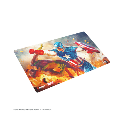 Gamegenic - Magic: The Gathering - Prime Playmat - Captain America, Super Soldier