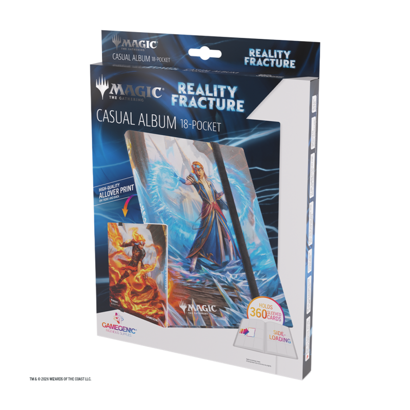Gamegenic - Magic: The Gathering Reality Fracture - Casual Album 18-Pocket - Chandra