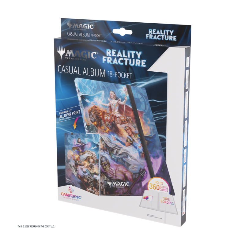 Gamegenic - Magic: The Gathering Reality Fracture - Casual Album 18-Pocket - Face Yourself