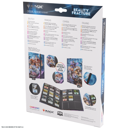 Gamegenic - Magic: The Gathering Reality Fracture - Casual Album 18-Pocket - Face Yourself