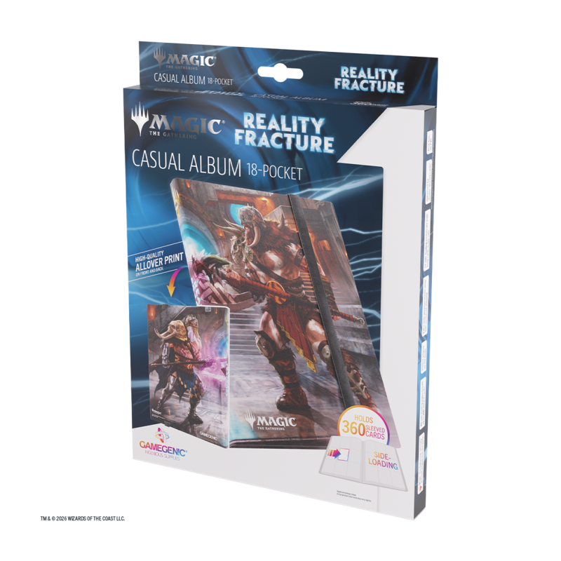 Gamegenic - Magic: The Gathering Reality Fracture - Casual Album 18-Pocket - Garruk