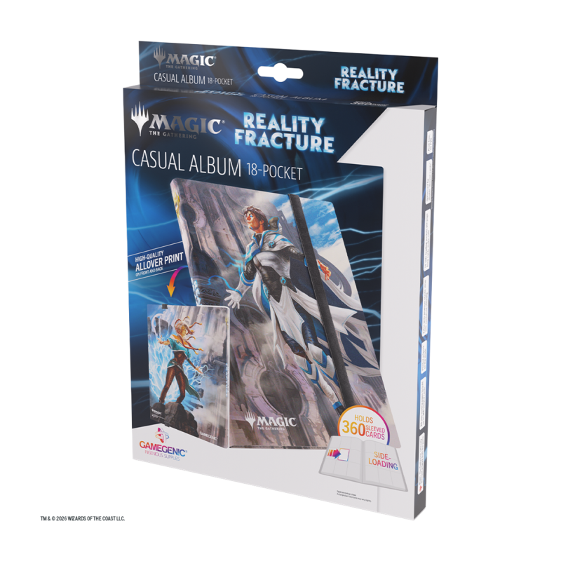 Gamegenic - Magic: The Gathering Reality Fracture - Casual Album 18-Pocket - Jace