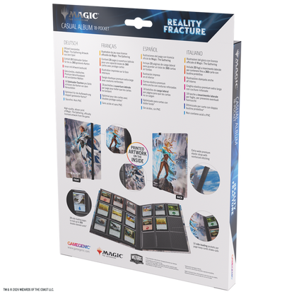 Gamegenic - Magic: The Gathering Reality Fracture - Casual Album 18-Pocket - Jace