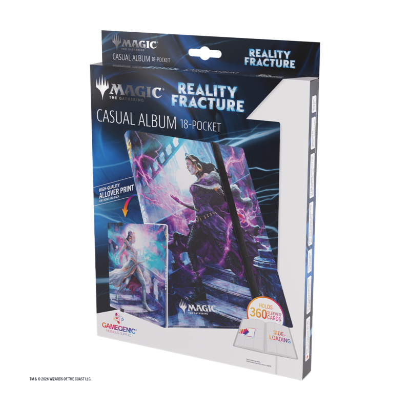 Gamegenic - Magic: The Gathering Reality Fracture - Casual Album 18-Pocket - Liliana