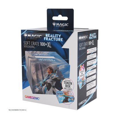 Gamegenic - Magic: The Gathering Reality Fracture - Soft Crate 100+ XL Sideloading - Jace