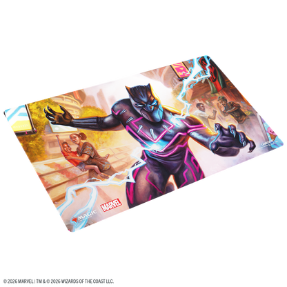 Gamegenic - Magic: The Gathering - Shiny Playmat - Striking Black Panther