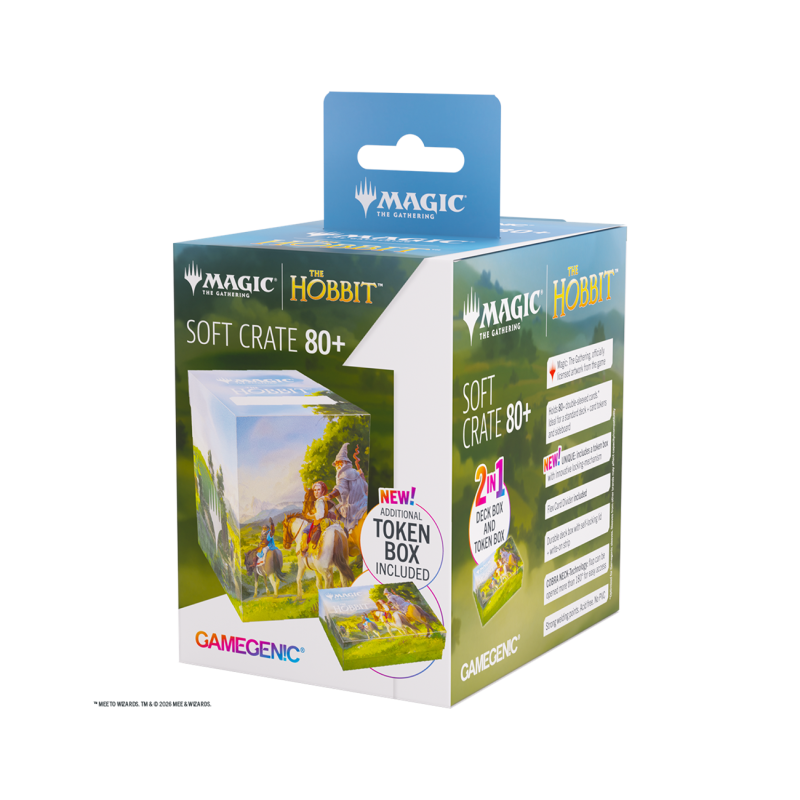 Gamegenic - Magic: The Gathering - Soft Crate 80+ - Leaving Hobbiton/Troop of Ponies