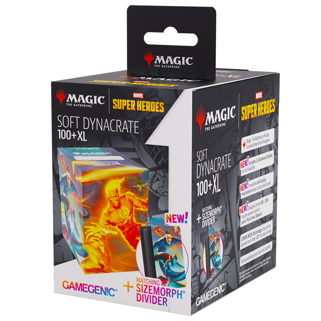 Gamegenic - Magic: The Gathering - Soft Dynacrate 100+ XL - Fantastic Four Unleashed