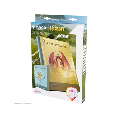 Gamegenic - Magic: The Gathering - Zip-Up Album 18-Pocket - Gleaming Splendor/The King of Dale