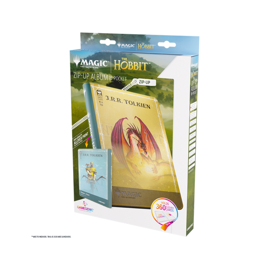 Gamegenic - Magic: The Gathering - Zip-Up Album 18-Pocket - Gleaming Splendor/The King of Dale