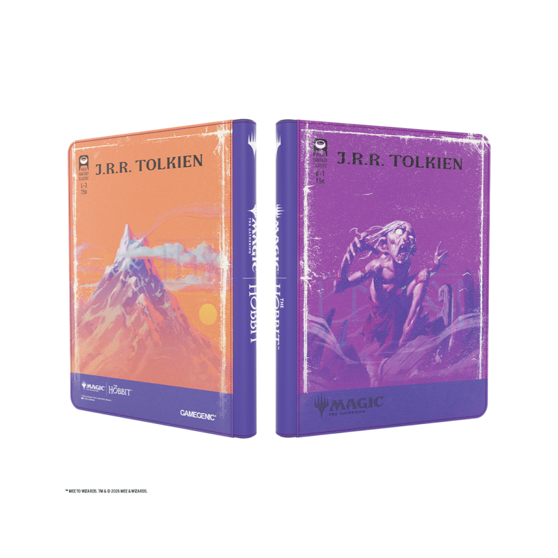 Gamegenic - Magic: The Gathering - Zip-Up Album 18-Pocket - Gollum, Riddle Master/The Lonely Mountain