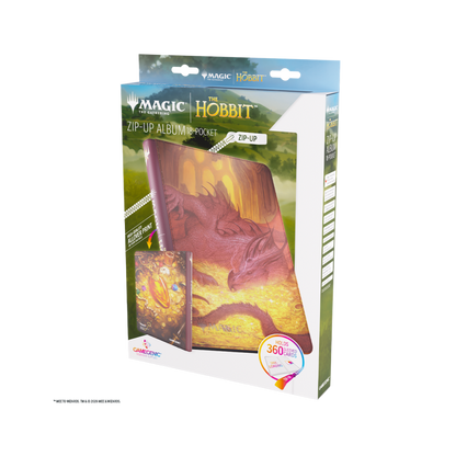 Gamegenic - Magic: The Gathering - Zip-Up Album 18-Pocket - Smaug's Mox Amber