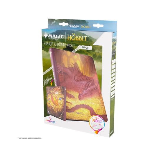 Gamegenic - Magic: The Gathering - Zip-Up Album 18-Pocket - Smaug's Mox Amber
