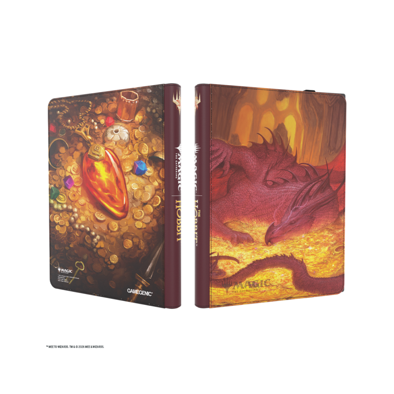 Gamegenic - Magic: The Gathering - Zip-Up Album 18-Pocket - Smaug's Mox Amber