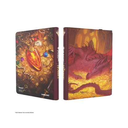 Gamegenic - Magic: The Gathering - Zip-Up Album 18-Pocket - Smaug's Mox Amber
