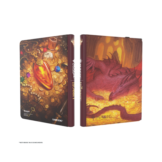 Gamegenic - Magic: The Gathering - Zip-Up Album 18-Pocket - Smaug's Mox Amber