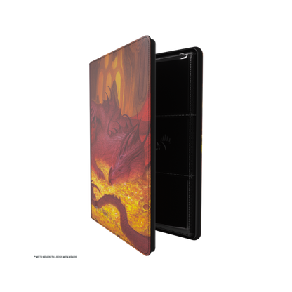 Gamegenic - Magic: The Gathering - Zip-Up Album 18-Pocket - Smaug's Mox Amber