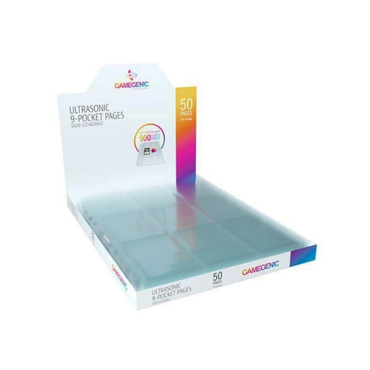 Gamegenic - Ultrasonic 9-Pocket Pages Sideloading (50 páginas)