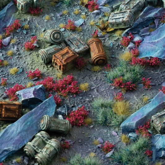 Garnet Tulip Tiny Flowers