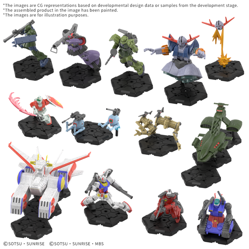 [PREPEDIDO] Gundam Assemble - Deluxe Set 01 (DX01)