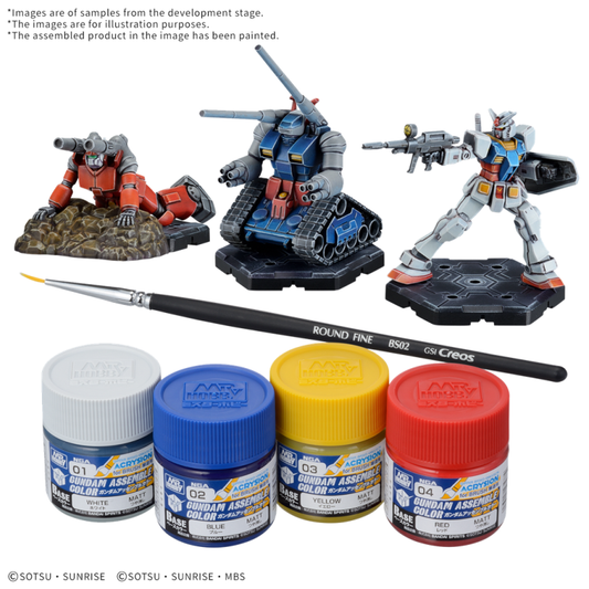 [PREPEDIDO] Gundam Assemble - Paint Pack 01 (PA01)