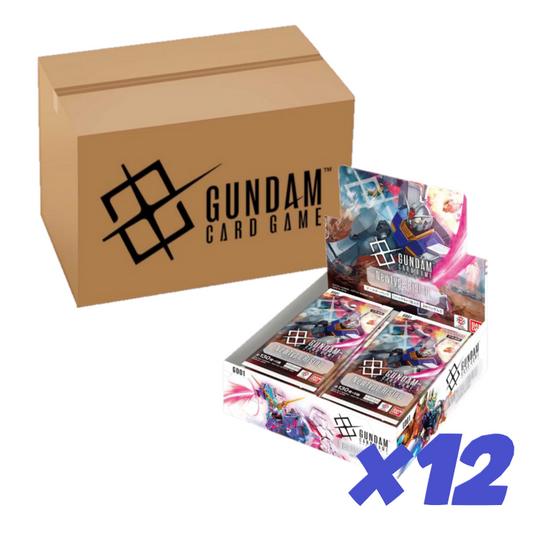 Gundam Card Game - Newtype Rising Complete Case (GD01) (12 boosters boxes)