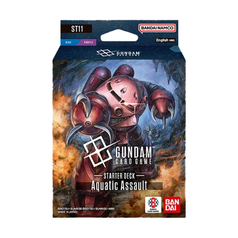 Gundam Card Game - Starter Deck Aquatic Assault (ST11)