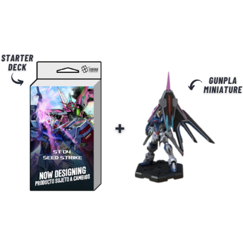 [PREPEDIDO] Gundam Card Game - Assemble Starter Set SEED Strike (ST04A)