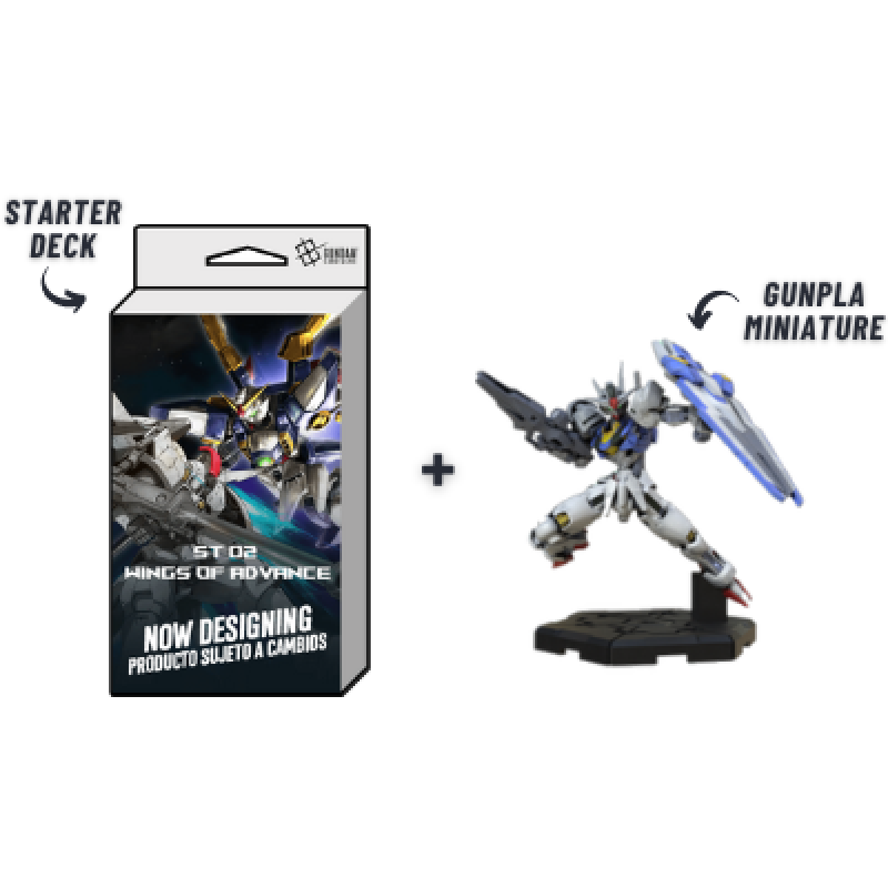 [PREPEDIDO] Gundam Card Game - Assemble Starter Set Wings of Advance (ST02A)