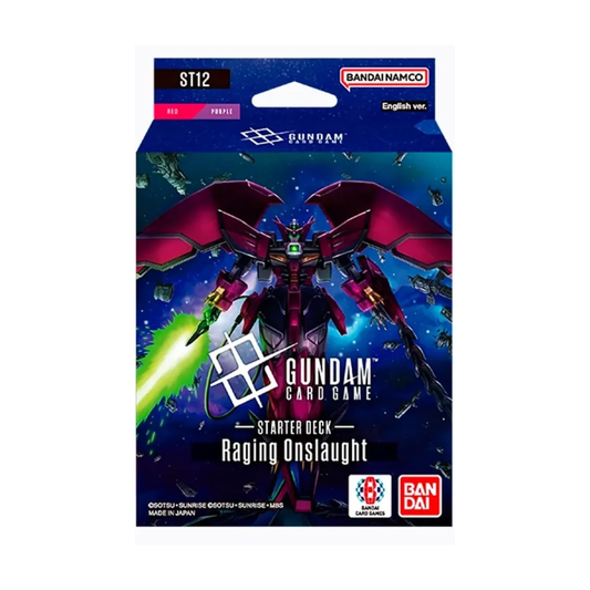 Gundam Card Game - Starter Deck Raging Onslaught (ST12)