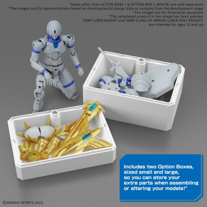 Action Base 7 & Option Box (White)