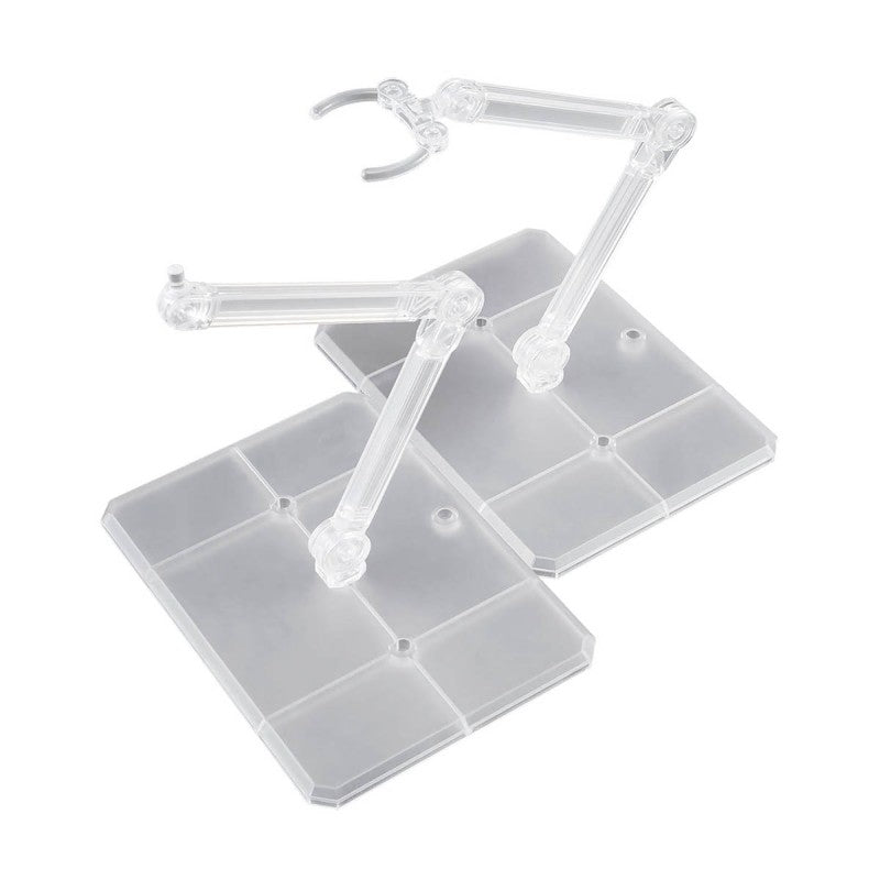 Bandai Action Base 7 Clear with Mobile Suit Gundam GQuuuuuuX Stickers Set