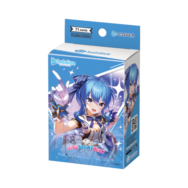hololive OFFICIAL CARD GAME - Live Start Deck "Hoshimachi Suisei" (HSD17)