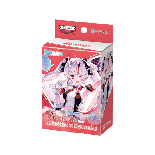 Hololive OFFICIAL CARD GAME - Start Deck Red "Nakiri Ayame" (HSD02)