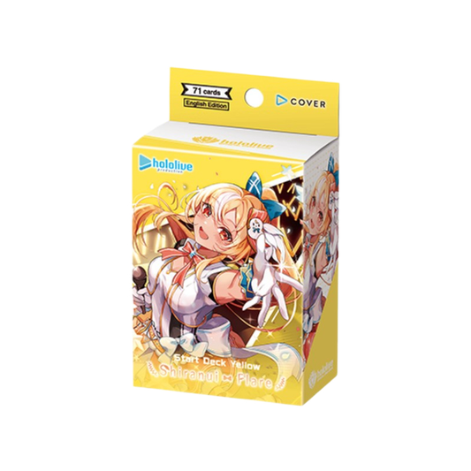 Hololive OFFICIAL CARD GAME - Start Deck Yellow "Shiranui Flare" (HSD07)