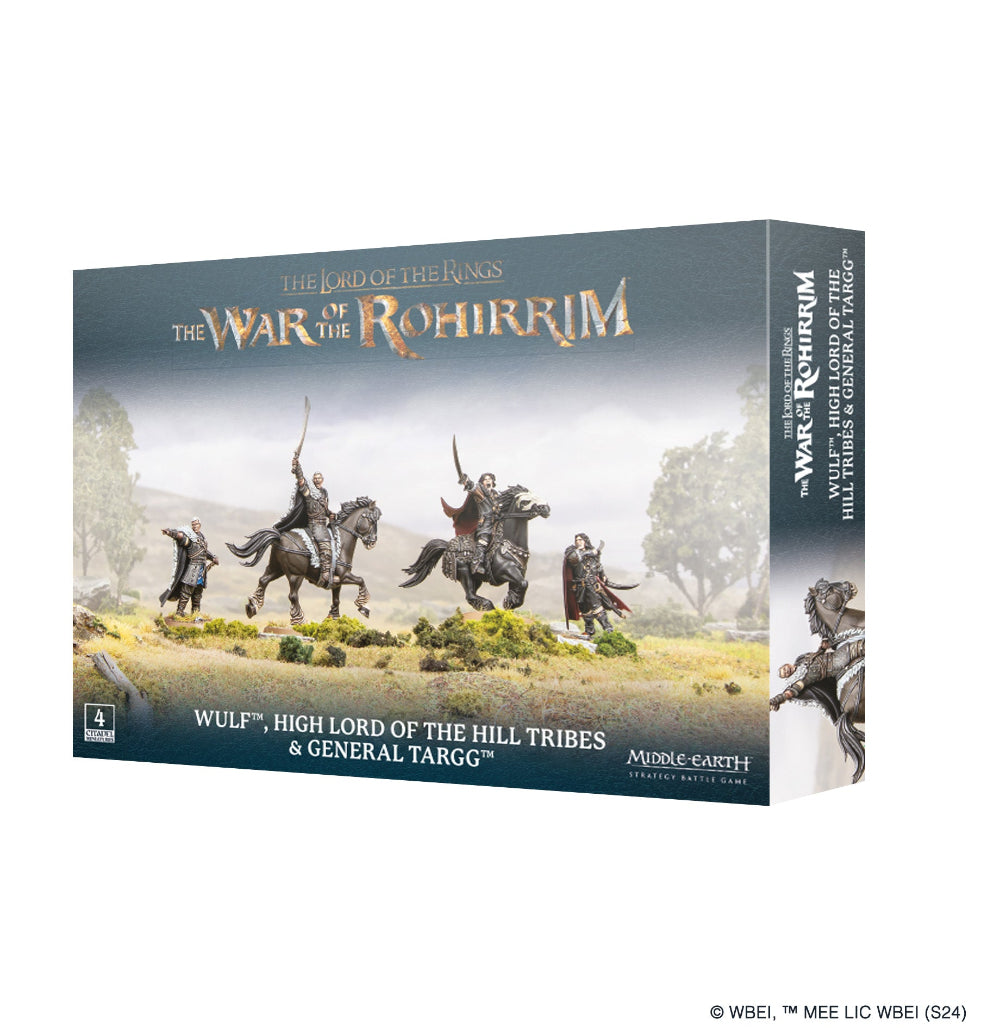 Middle-Earth Sbg: Wulf Lord Of The Hill Tribes & General Targg