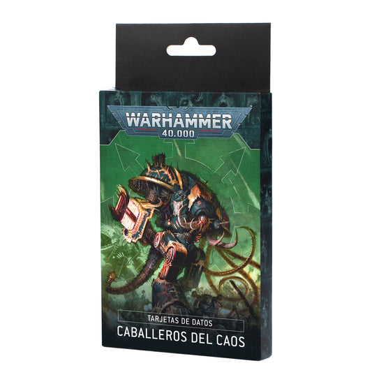 [PREPEDIDO] Tarjetas De Datos: Chaos Knights (Español)
