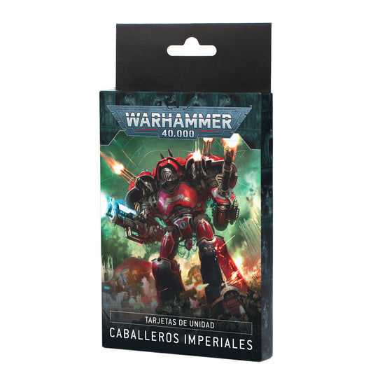 [PREPEDIDO] Tarjetas De Datos: Imperial Knights (Español)