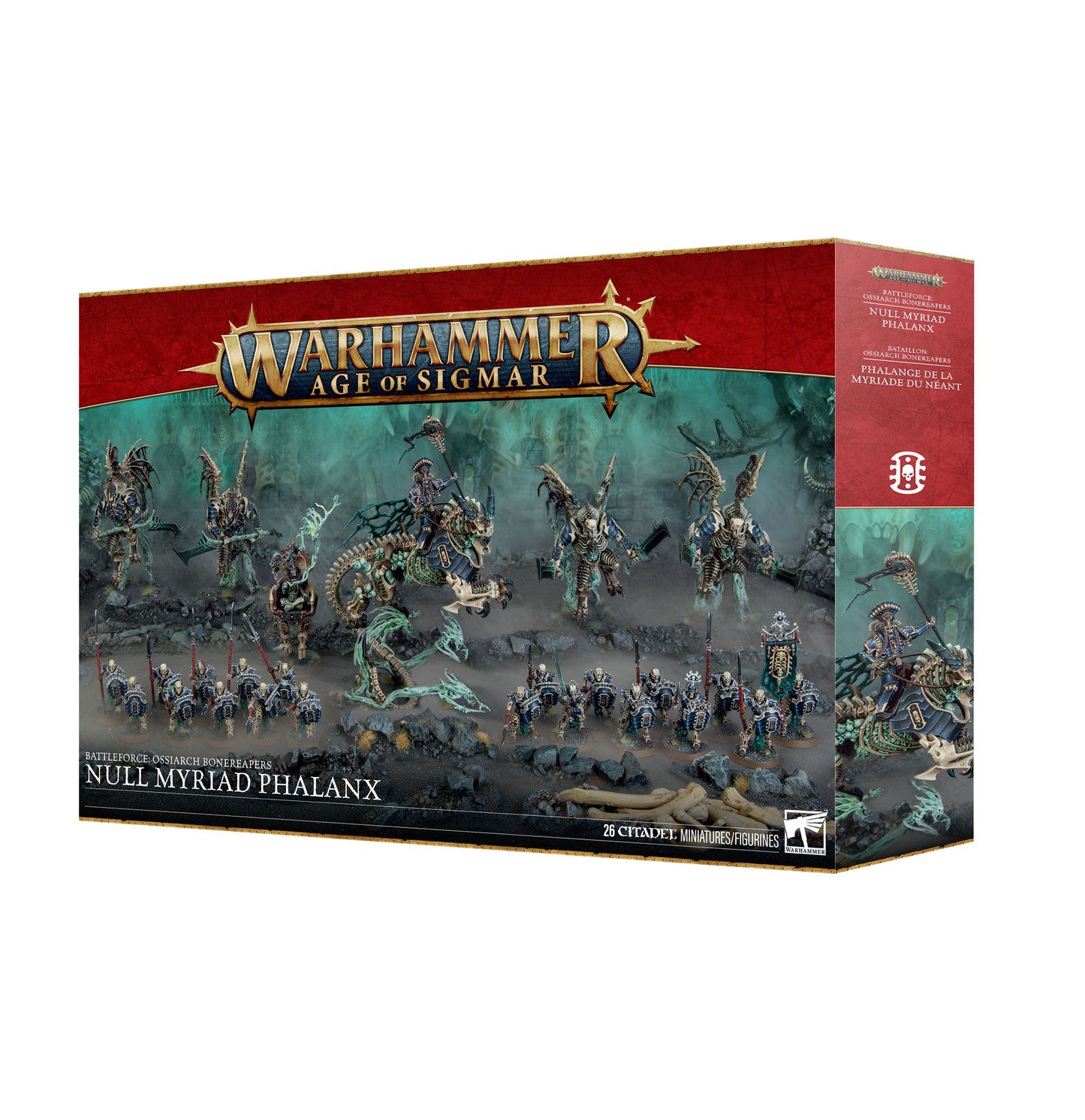 Ossiarch Bonereapers: Null Myriad Phalanx Battleforce Age of Sigmar, Falange de la Miriada Nula, Osiarcas