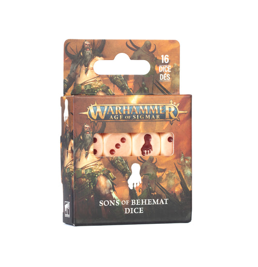 Age Of Sigmar: Sons Of Behemat Dice Sons of Behemat: Set de dados