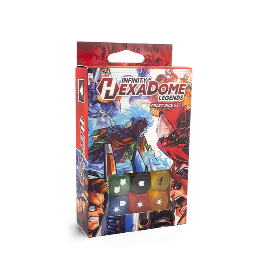 Infinity HexaDome Legends - Frost Dice Set