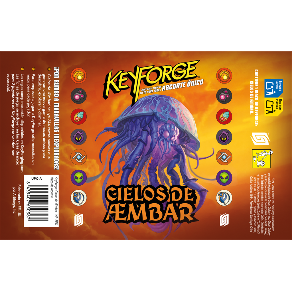 Keyforge: Cielos de Æmbar (Español)