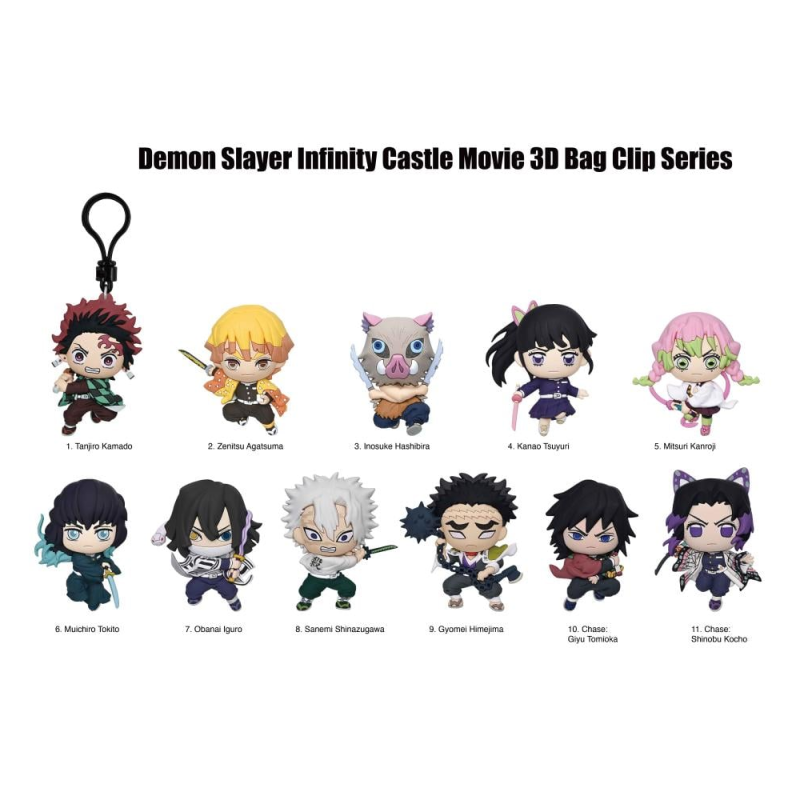 Llaveros - Demon Slayer - Infinity Castle, Series 1