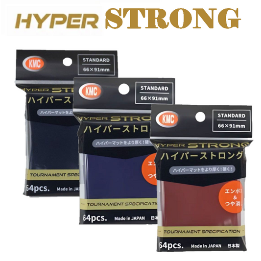 KMC Standard Sleeves - Hyper Strong (64 Sleeves)